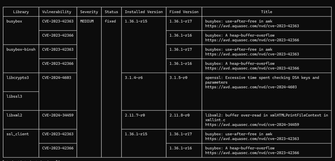 Scan nginx